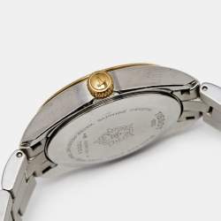 Pre Owned Tissot Silver Two Tone Stainless Steel PR100 T101210A Women's Wristwatch 33 mm