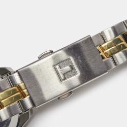 Pre Owned Tissot Silver Two Tone Stainless Steel PR100 T101210A Women's Wristwatch 33 mm