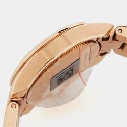 Tissot Champagne Rose Gold Plated Stainless Steel PR100 T101.010.33.451.00 Women's Wristwatch 25 mm