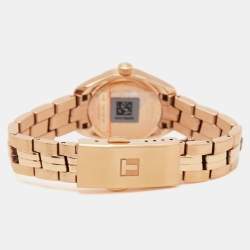 Tissot Champagne Rose Gold Plated Stainless Steel PR100 T101.010.33.451.00 Women's Wristwatch 25 mm