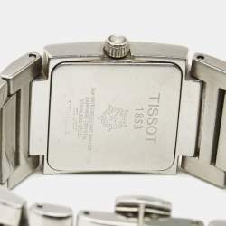 Tissot Mother of Pearl Stainless Steel Diamond T-Evocation T051.310.61.117.00 Women's Wristwatch 23 mm