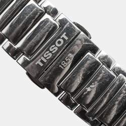 Tissot Mother of Pearl Stainless Steel Diamond T-Evocation T051.310.61.117.00 Women's Wristwatch 23 mm