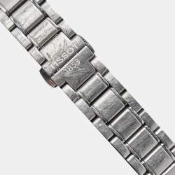Pre Owned Tissot Grey Titanium Powermatic 80 T087207A Women's Wristwatch 32 mm