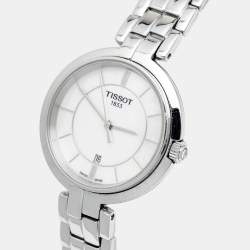 Tissot Mother of Pearl Stainless Steel Flamingo T094.210.11.111.00 Women's Wristwatch 30 mm 