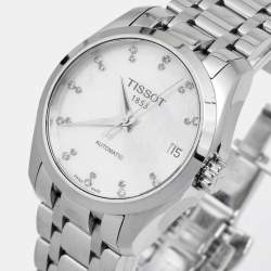 Pre Owned Tissot  Stainless Steel Couturier Quartz Women's Wristwatch