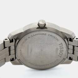 Tissot Black Titanium PR100 T0493104405100 Women's Wristwatch 28 mm