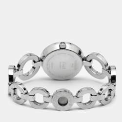 Pre Owned Tissot Mother of Pearl Stainless Steel Pinky T084.210.11.116.01 Women's Wristwatch 28 mm 
