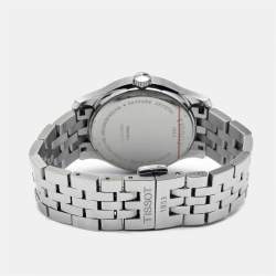 Tissot Silver Stainless Steel Tradition T063.210.11.037.00 Women's Wristwatch 33 mm