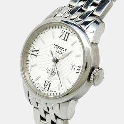 Tissot Silver Stainless Steel Le Locle T41.1.183.33 Women's Wristwatch 25.30 mm