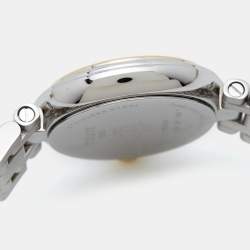Pre Owned Tissot Silver Two-Tone Stainless Steel Bellissima T126.010.22.013.00 Women's Wristwatch 26 mm