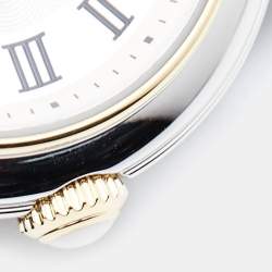 Pre Owned Tissot Silver Two-Tone Stainless Steel Bellissima T126.010.22.013.00 Women's Wristwatch 26 mm