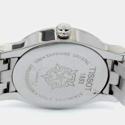 Tissot Silver Stainless Steel Stylis-T T028210A Women's Wristwatch 28 mm