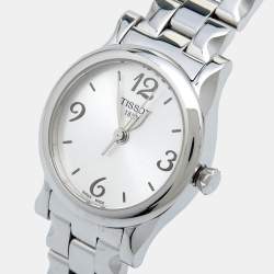 Tissot Silver Stainless Steel Stylis-T T028210A Women's Wristwatch 28 mm