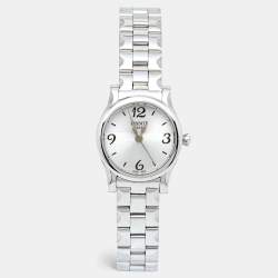 Tissot Silver Stainless Steel Stylis-T T028210A Women's Wristwatch 28 mm
