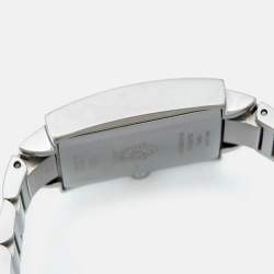 Pre Owned Tissot Black Stainless Steel Happy Chic T034.309.11.053.00 Women's Wristwatch 29 mm