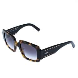 Tod's Dark Brown Tortoise TO 213 Square Sunglasses