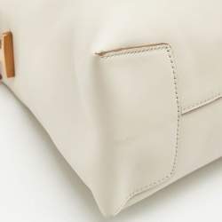 Tod's Off White Leather Small T Case Shoulder Bag