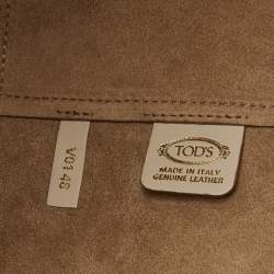 Tod's Off White Leather Small T Case Shoulder Bag