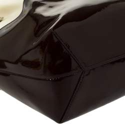 Pre Owned Tod's Cream/Brown Leather Flower Tote