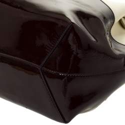 Pre Owned Tod's Cream/Brown Leather Flower Tote