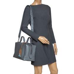 مملوكة مسبقًا حقيبة تودزدون باوليتو غومينو متوسطة جلد رصاصي