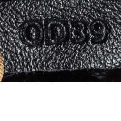 مملوكة مسبقًا حقيبة تودز تي فلاب جلد وفرو منك أسود