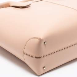 Tod's Beige Leather D-Bag Satchel