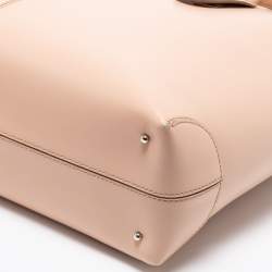 Tod's Beige Leather D-Bag Satchel