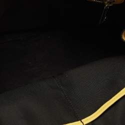 Tod's Yellow Leather Mini Miky Satchel