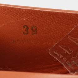 Tod's Brown Leather Slide Sandals Size 39