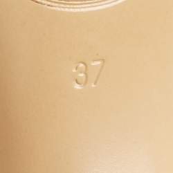 Tod's Beige Leather Ankle Strap Sandals Size 37