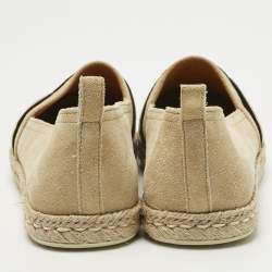 مملوكة مسبقًا حذاء إسبادريل فلات تودز سويدي بيج كيت مقاس 41