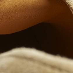 مملوكة مسبقًا حذاء إسبادريل فلات تودز سويدي بيج كيت مقاس 41