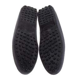 Pre Owned حذاء لوفرز تودز سليب أون غومينو كانفاس متعدد الألوان مقاس 39