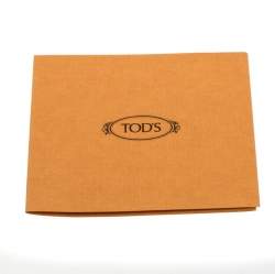 Pre Owned حذاء لوفرز تودز سليب أون غومينو كانفاس متعدد الألوان مقاس 39