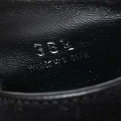 Pre Owned Tod's Black Suede Buckle Ankle Boots Size 36.5