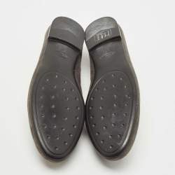 مملوكة مسبقًا Tod's Grey Suede  Smoking Slippers Size 38