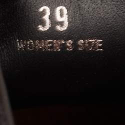 Pre Owned Tod's Black Suede Ankle length Boots Size 39