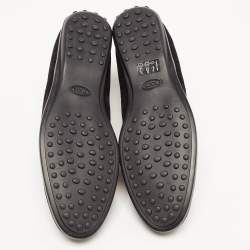 Pre Owned Tod's Black Suede Ankle length Boots Size 39