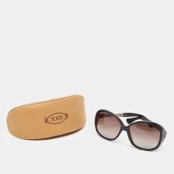Tod's Black Gradient TO42 Oversized Sunglasses