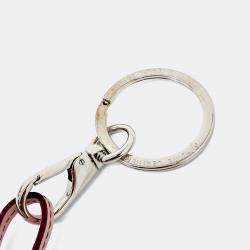 Pre Owned Tod's Keyring and White Charm