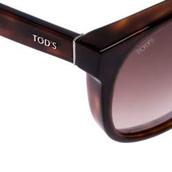 Tod's Brown TO 16552J Square Sunglasses