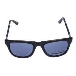 Tod's Grey Braided Temple TO 182 Wayfarer Sunglasses