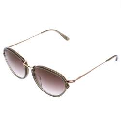 Tod's Gold/Grey Gradient TO 139 Aviator Sunglasses