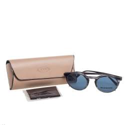 Tod's Black/Grey TO 180 Aviator Gradient Sunglasses 