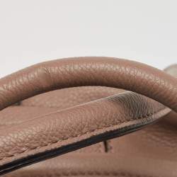 Pre Owned Tod's Old Rose Leather D Bowler Bag