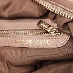 Pre Owned Tod's Old Rose Leather D Bowler Bag