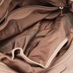 Pre Owned Tod's Old Rose Leather D Bowler Bag