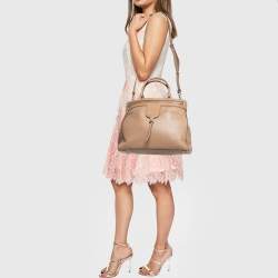 Tod's Beige Leather Thea Tote