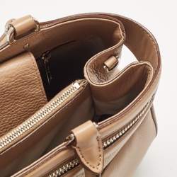 Tod's Beige Leather Thea Tote